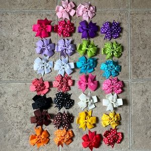 30 Girls Hair Bows